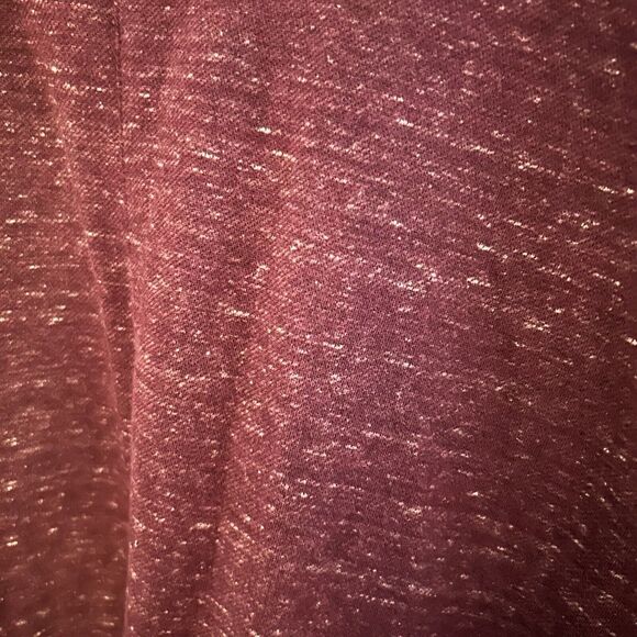 J Jill French Terry Purple Large Tall Cowl Neck Tunic - Picture 2 of 5